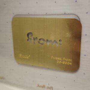 Sizzix Embossing Folder Phrase From: 38-9664